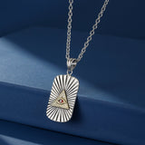 Collier Œil Oudjat Argent 925 Protection Spirituelle - Biloria