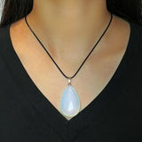 Collier Opale Laitue – Bijou Intuition et Créativité - Biloria
