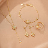 Collier Opale Naturelle Argent Plaqué Or 9K Lumière Bohème - Biloria