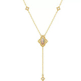 Collier Opale Naturelle Argent Plaqué Or 9K Lumière Bohème - Biloria