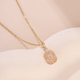 Collier Opale Rêve Champêtre Argent Plaqué Or - Biloria
