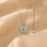 Collier pendentif améthyste argent plaqué or 18K - Biloria