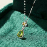Collier Péridot Argent 925 – Bijou Optimisme et Sérénité - Biloria