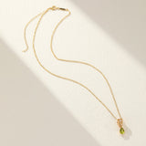Collier Péridot et Zircon : Offrir un Bijou de Bien-Être - Biloria