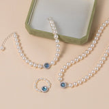 Collier Perle Aigue Marine Argent 925 – Bijou Harmonie Océanique - Biloria