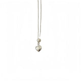 Collier Perle Cœur Argent 925 – Bijou Élégance Tendance - Biloria