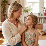 Collier Perle de Rocaille Mère Enfant Duo Tendresse - Biloria