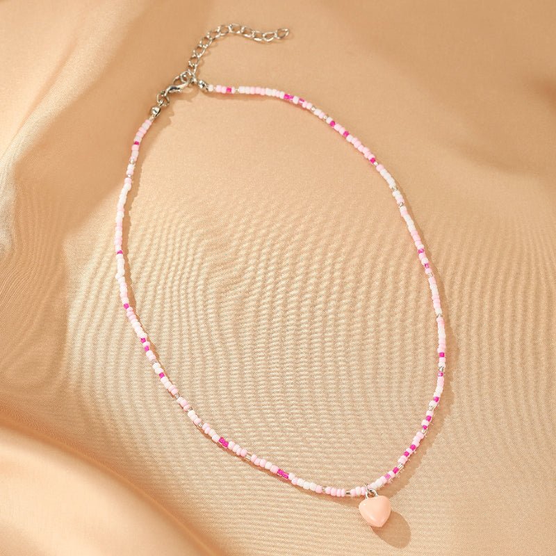 Collier Perle de Rocaille Mère Enfant Duo Tendresse - Biloria