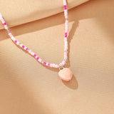 Collier Perle de Rocaille Mère Enfant Duo Tendresse - Biloria