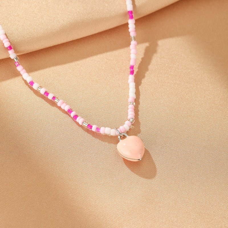 Collier Perle de Rocaille Mère Enfant Duo Tendresse - Biloria