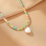 Collier Perle de Rocaille Mère Enfant Duo Tendresse - Biloria