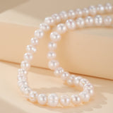 Collier Perle d'Eau Douce Aurore Argent 925 - Biloria