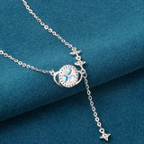 Collier Pierre de Lune Argent 925 – Bijou Artisanal Fait Main - Biloria