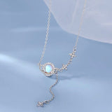 Collier Pierre de Lune Argent 925 – Bijou Artisanal Fait Main - Biloria
