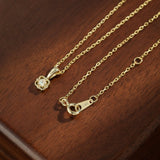 Collier Pierre de Lune Rêve Argenté – Argent Plaqué Or - Biloria