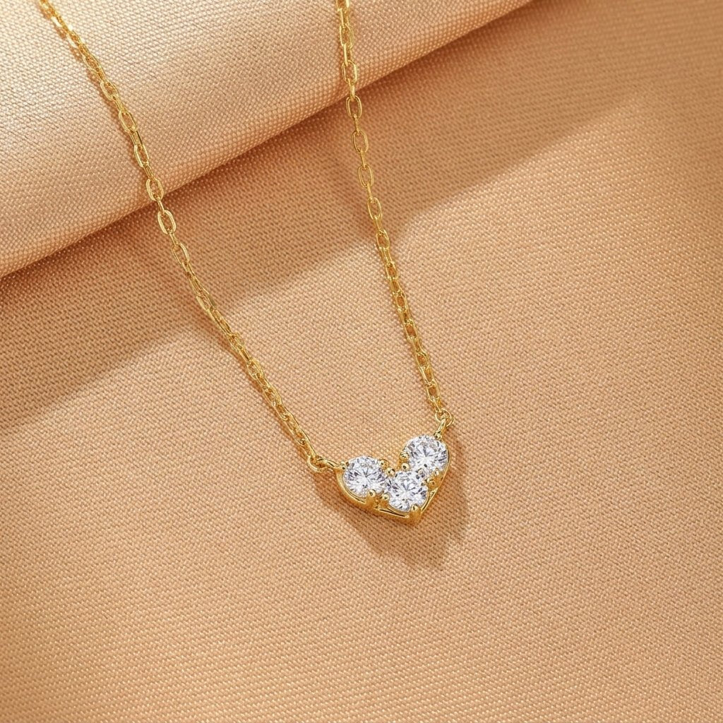 Collier Pierres de Naissance Arc-en-ciel Précieux Argent Plaqué Or - Biloria