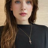 Collier Serpent Argent 925 Zircons – Bijou Puissant - Biloria