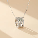 Collier Serpent Argent Zircon – Bijou de Transformation - Biloria
