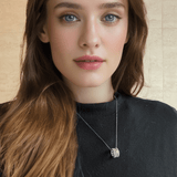 Collier Serpent Argent Zircon – Bijou de Transformation - Biloria