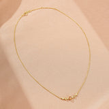 Collier Tourmaline Topaze Péridot Zircon Argent Plaqué Or 18K - Biloria