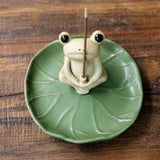 Encensoir Grenouille en Céramique pour Rituel de Purification - Biloria