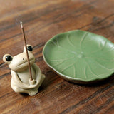 Encensoir Grenouille en Céramique pour Rituel de Purification - Biloria