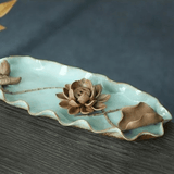 Encensoir Lotus en Céramique pour Méditation - Biloria