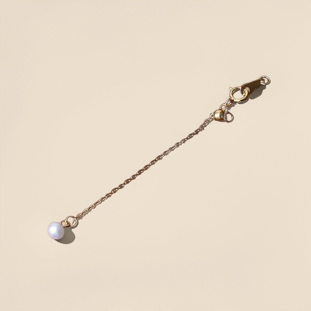 Extension de Chaîne avec Perle – Bijoux Ajustables - Biloria