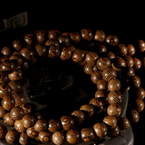 Mâlâ 108 Perles Bois de Wengé – Force Intérieure - Biloria