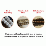 Mâlā Graines de Bodhi 108 Perles – Yin et Yang - Biloria