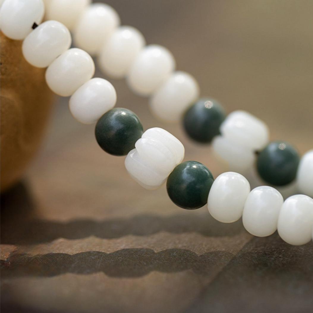 Mâlâ Lotus Graine de Bodhi 108 Perles – Énergie Feng Shui - Biloria