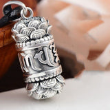 Pendentif Lotus Mantras avec Compartiment Secret - Biloria