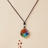 Pendentif Orgonite Sri Yantra 7 Chakras Protection - Biloria