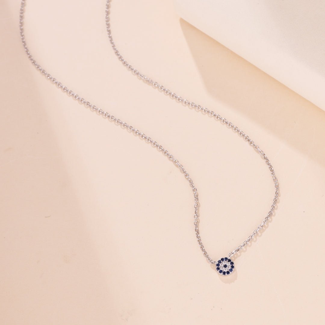 Portez le Collier Mauvais Œil Bleu pour une Protection Quotidienne - Biloria