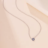 Portez le Collier Mauvais Œil Bleu pour une Protection Quotidienne - Biloria