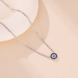 Portez le Collier Mauvais Œil Bleu pour une Protection Quotidienne - Biloria