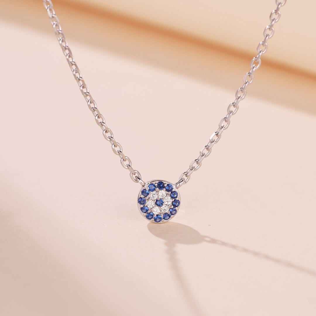 Portez le Collier Mauvais Œil Bleu pour une Protection Quotidienne - Biloria