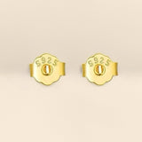 Poussoirs de Boucles d'Oreilles – Argent 925 - Biloria