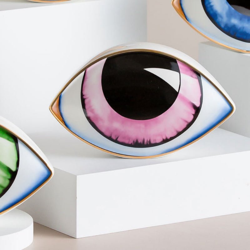 Protection Mauvais Œil en Céramique pour Bureau Déco - Biloria