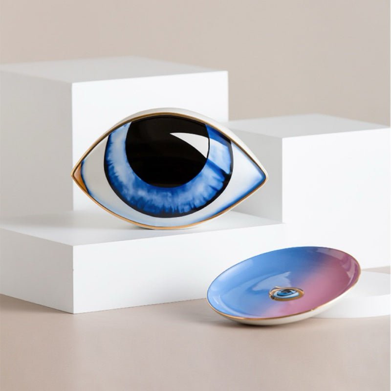 Protection Mauvais Œil en Céramique pour Bureau Déco - Biloria