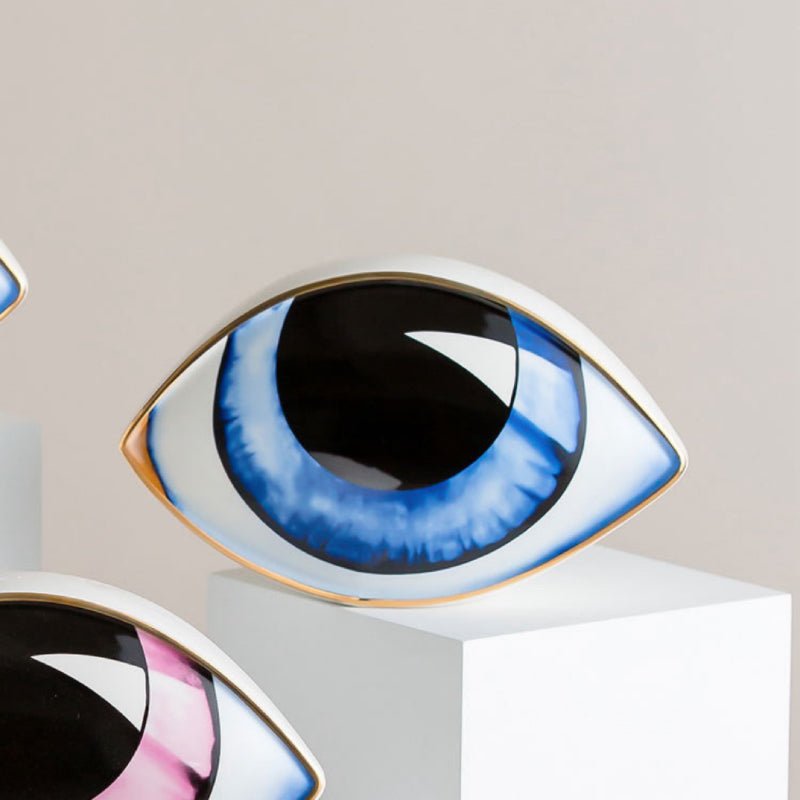 Protection Mauvais Œil en Céramique pour Bureau Déco - Biloria