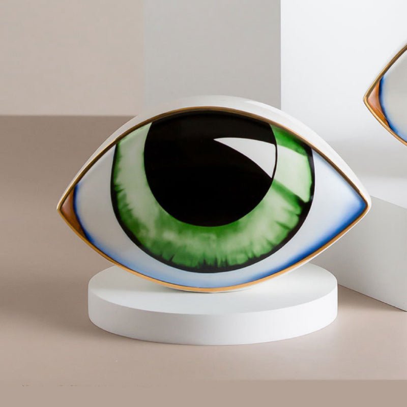 Protection Mauvais Œil en Céramique pour Bureau Déco - Biloria