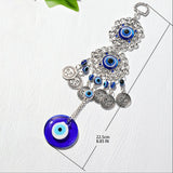 Suspension Murale Protectrice Œil Bleu Feng Shui pour Maison - Biloria
